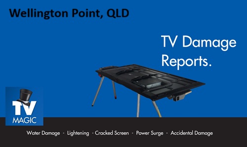 Wellington Point QLD TV Damage Reports