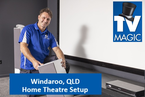 Windaroo QLD Home Theatre Setup