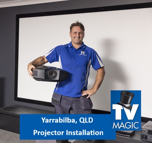 Yarrabilba QLD Projector Installation