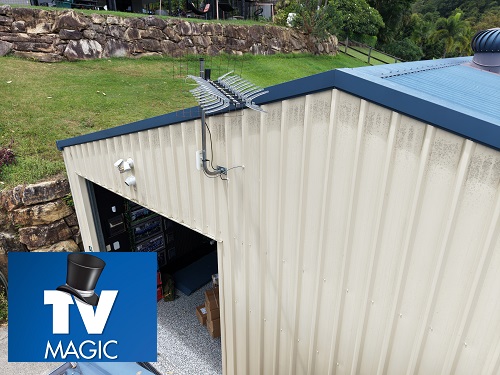 An antenna installation by Jake - TV Magic