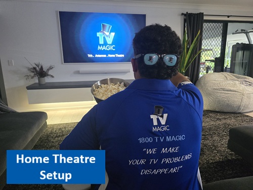 Balingup WA Home Theatre Setup