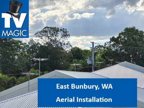 East Bunbury WA Aerial Installation