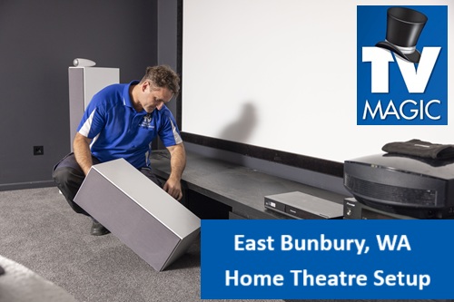 East Bunbury WA Home Theatre Setup