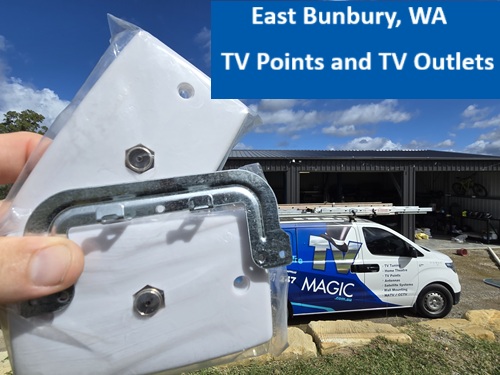 East Bunbury WA TV Points and TV Outlets
