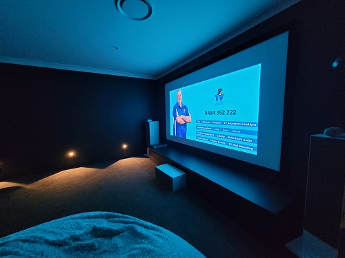 Home Theatre Setup by TV Magic. Anton on screen