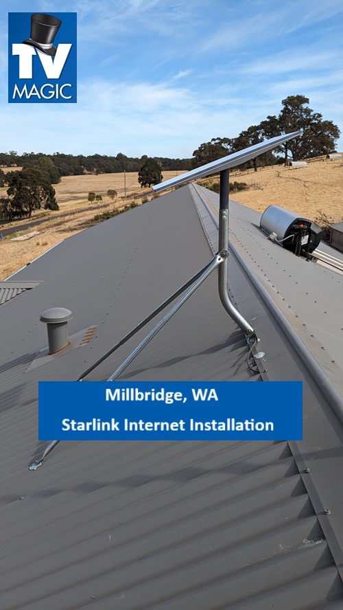 Millbridge WA Starlink Internet Installation