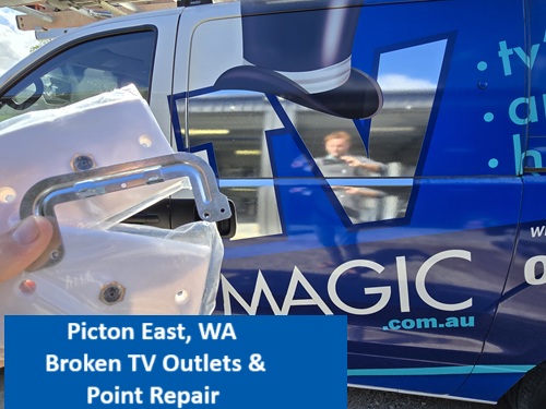 Picton East WA Broken TV Outlets and point repair