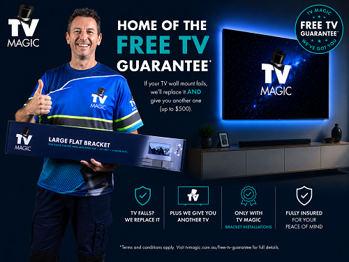 "Home of the free TV guarantee"