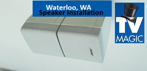 Waterloo WA Speaker Installation