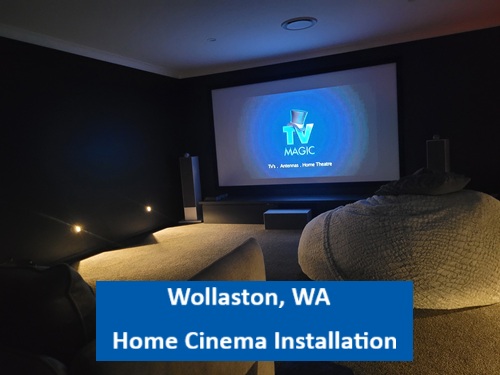Wollaston WA Home Cinema Installation