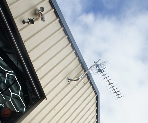 TV Magic antenna installation