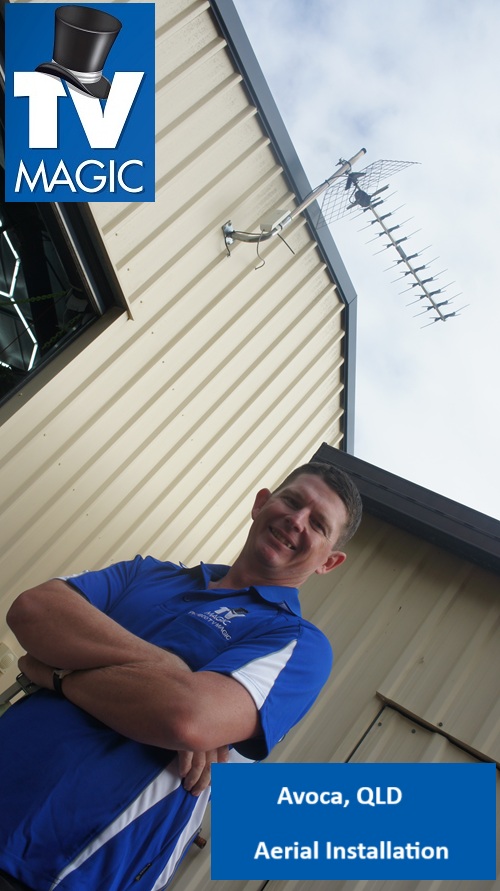 Avoca QLD Aerial Installation