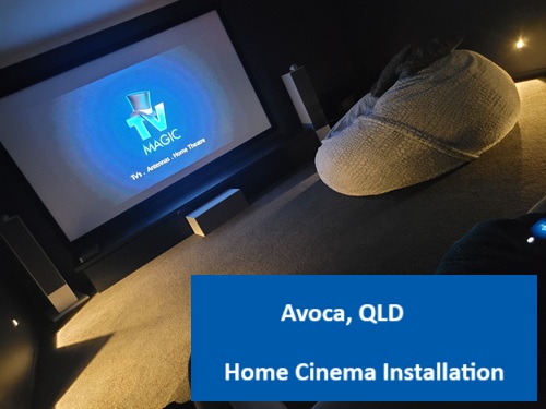 Avoca QLD Home Cinema Installation
