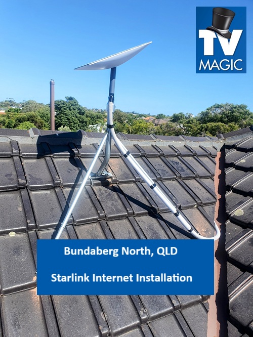 Bundaberg North QLD Starlink internet installation