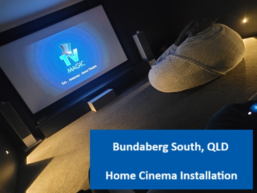 Bundaberg South QLD Home Cinema Installation