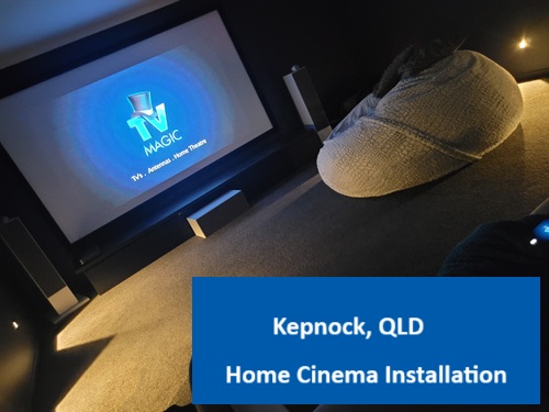 Kepnock QLD Home Cinema Installation