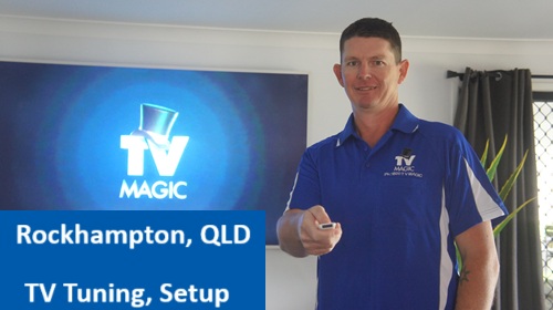 Rockhampton QLD TV Tuning Setup