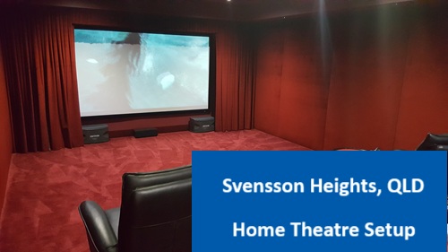 Svensson Heights QLD Home Theatre Setup
