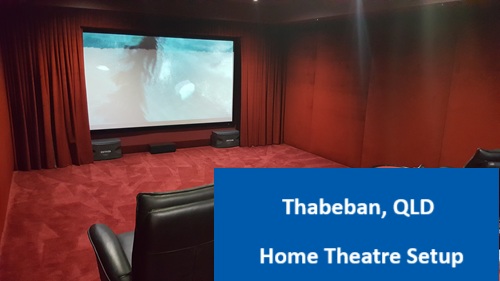 Thabeban QLD Home Theatre Setup