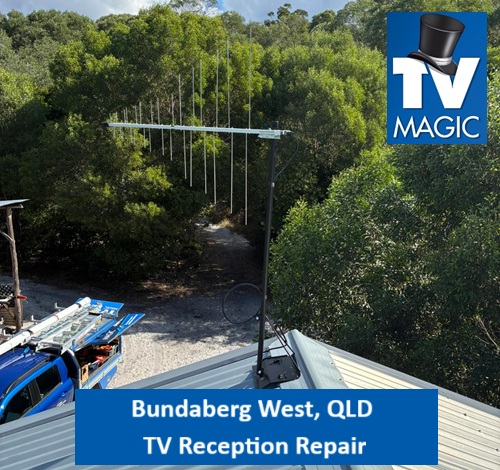 Bundaberg West QLD TV Reception Repair