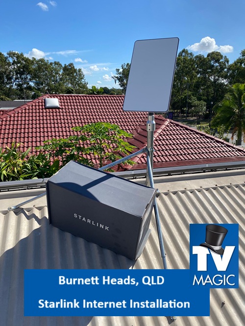 Burnett Heads QLD Starlink Internet Installation