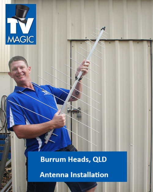 Burrum Heads QLD Antenna Installation