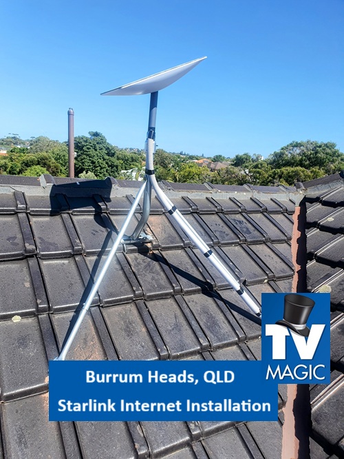 Burrum Heads QLD Starlink Internet Installation