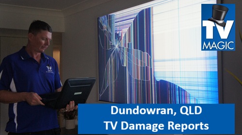 Dundowran QLD TV Damage Report