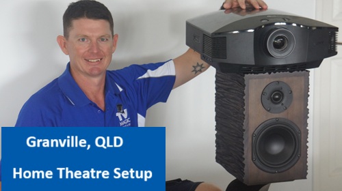 Granville QLD Home Theatre Setup