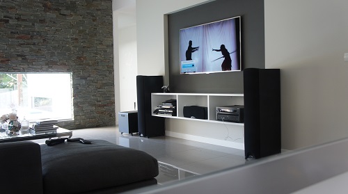 A TV Magic home theatre setup
