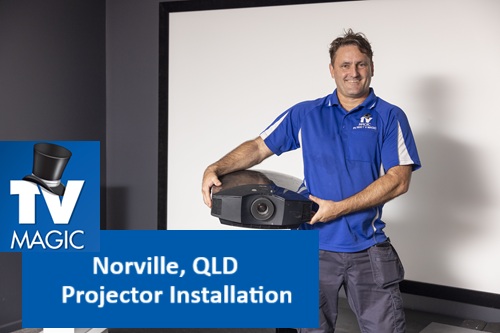 Norville QLD Projector Installation
