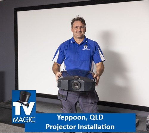 Yeppoon QLD Projector Installation
