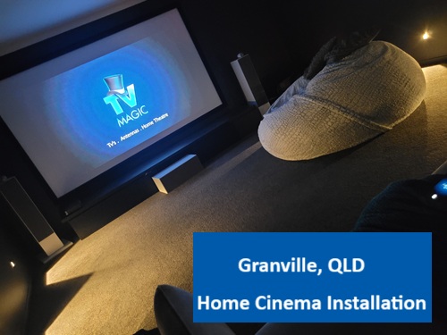 granville QLD Home Cinema Installation