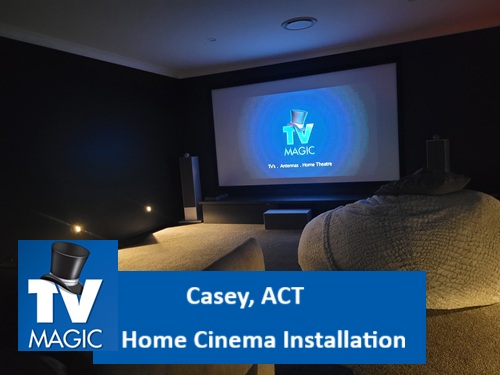 Casey ACT Home Cinema Installation