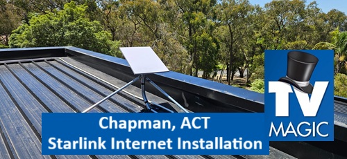 Chapman ACT Starlink Internet Installation