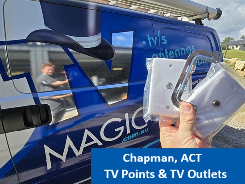 Chapman ACT TV Points and TV Outlets