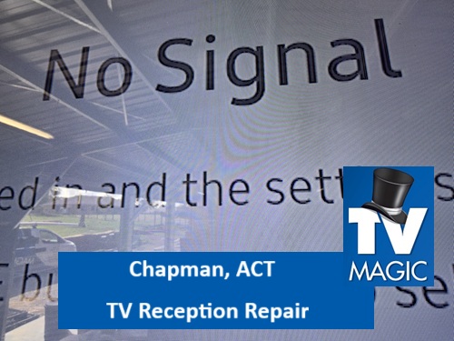Chapman ACT TV Reception Repair