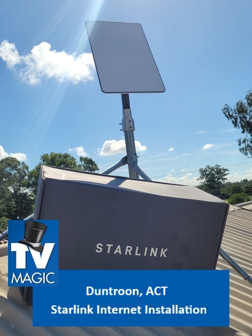 Duntroon ACT Starlink Internet Installation