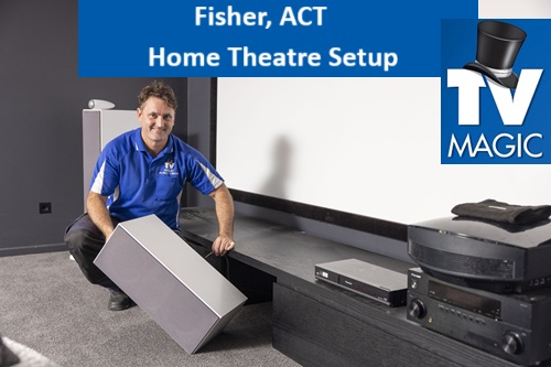 Fisher ACT Home Theatre Setup