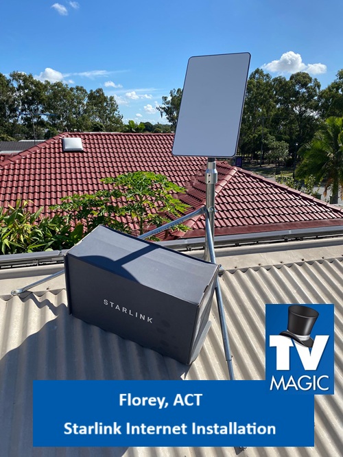 Floarey ACT Starlink Internet Installation