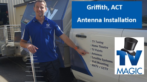 Griffith ACT Antenna installation