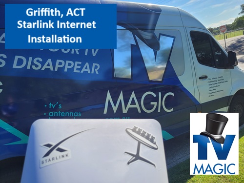 Griffith ACT Starlink Internet Installation