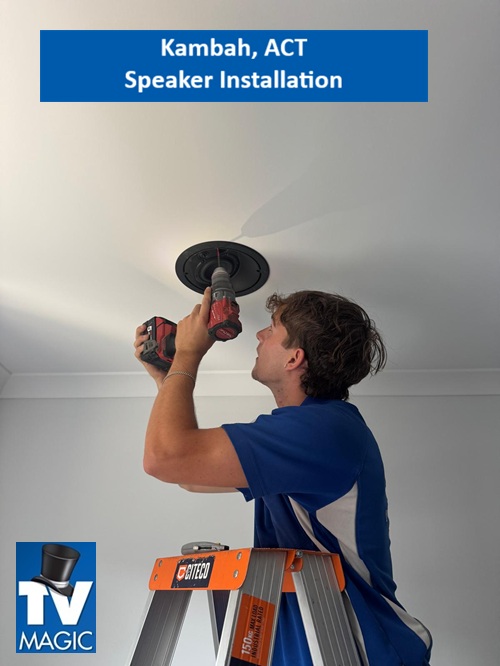Kambah ACT Speaker Installation