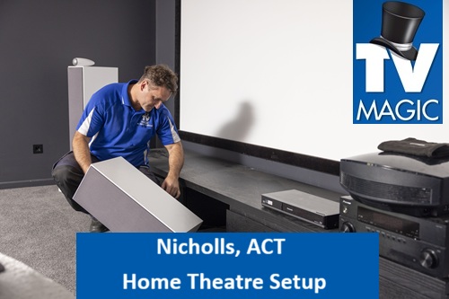 Nicholls ACT Home Theatre Setup