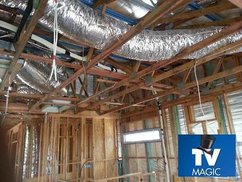 Pre-wire fit out by TV Magic