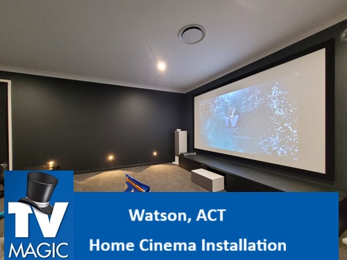 Watson ACT Home Cinema Installation