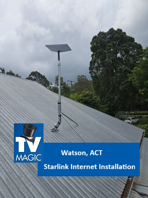 Watson ACT Starlink Internet Installation