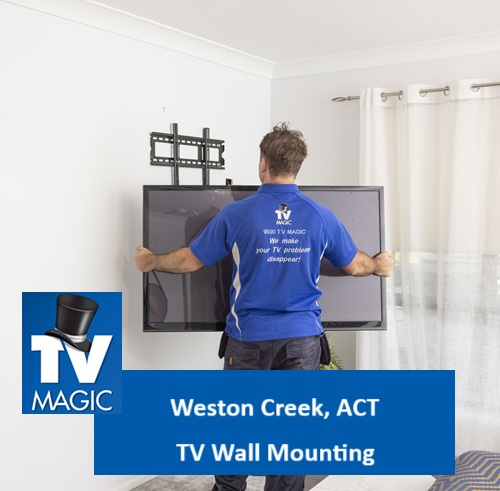 Weston Creek ACT TV Wall Mounting