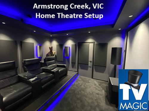 Armstrong Creek VIC Home Theatre Setup