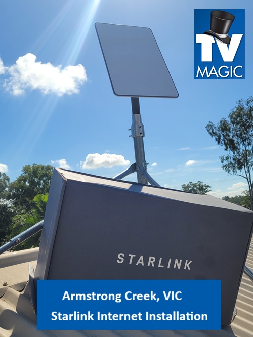 Armstrong Creek VIC Starlink Internet Installation